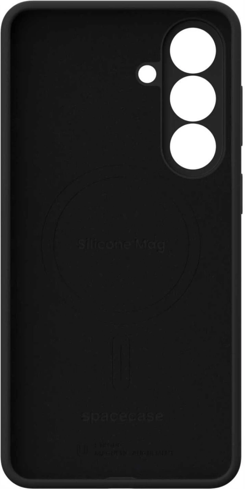 Θήκη Samsung Galaxy S26 Plus Spacecase Silicone Mag Case Σιλικόνης με MagSafe - Black (5905719139599)