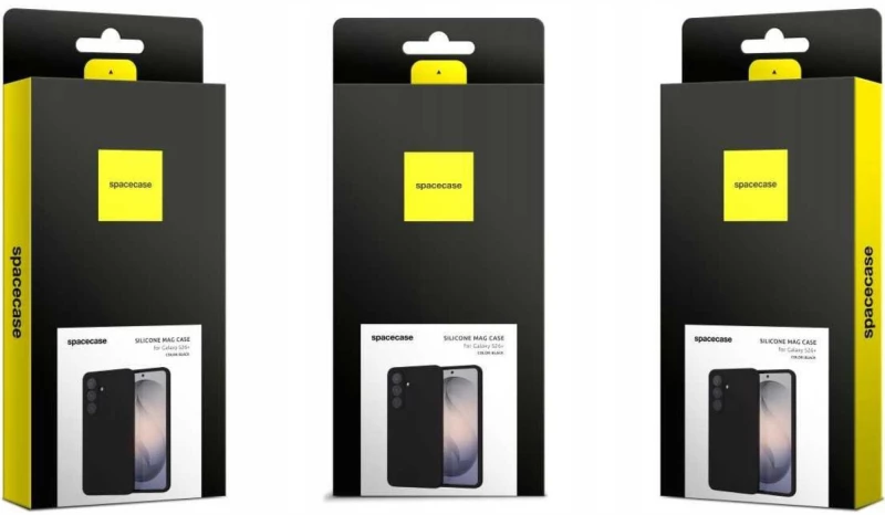 Θήκη Samsung Galaxy S26 Plus Spacecase Silicone Mag Case Σιλικόνης με MagSafe - Black (5905719139599)