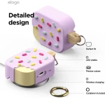 Θήκη AirPods Pro 3rd Gen Elago Ice Cream Hang Case Σιλικόνης - Lavender (EAPP3ICE-HANG-LV)