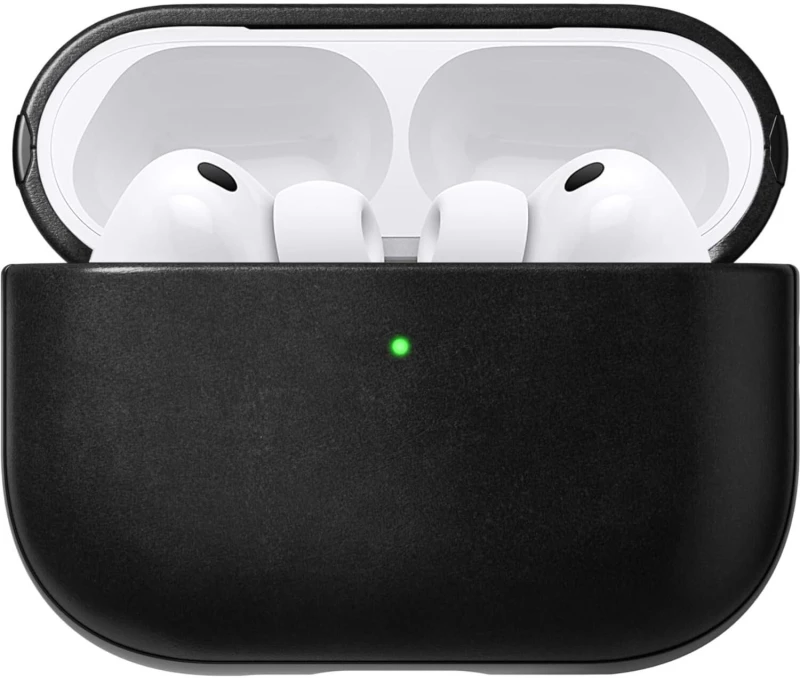 Θήκη AirPods Pro 3rd Gen Nomad Modern Leather Case Horween Σκληρή Δερμάτινη - Black (NM011291858)