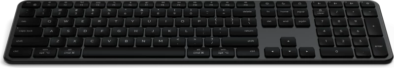 Πληκτρολόγιο Satechi Slim EX3 Wireless Keyboard Ασύρματο Bluetooth QWERTY Αγγλικό US - Space Black (ST-KEX3C-EN)