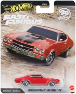 HOT WHEELS ΑΥΤΟΚΙΝΗΤΑΚΙΑ - FAST & FURIOUS - 1970 CHEVROLET CHEVELLE SS (#JHW73)