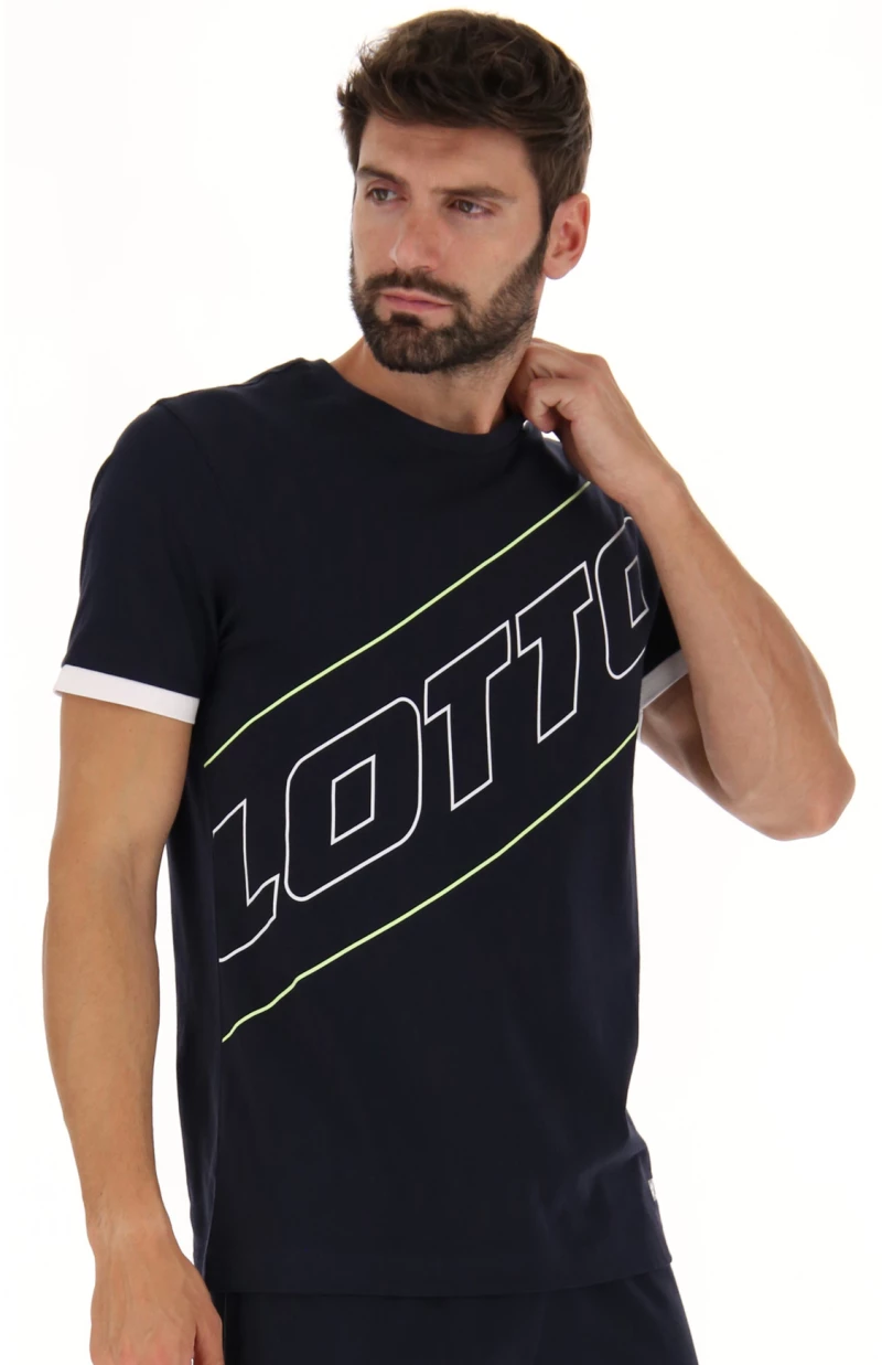 LOTTO LOTTO LOGO VII TEE 1 BLU 217776-1CI