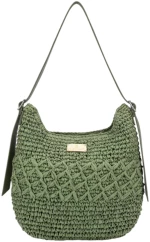 Ψάθινη τσάντα ώμου XY-2638 - Πράσινο Bag to Bag