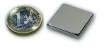 Μαγνήτης Παραλληλεπίπεδος 30x30x5mm Νεοδυμίου Δύναμη Έλξης 15kg