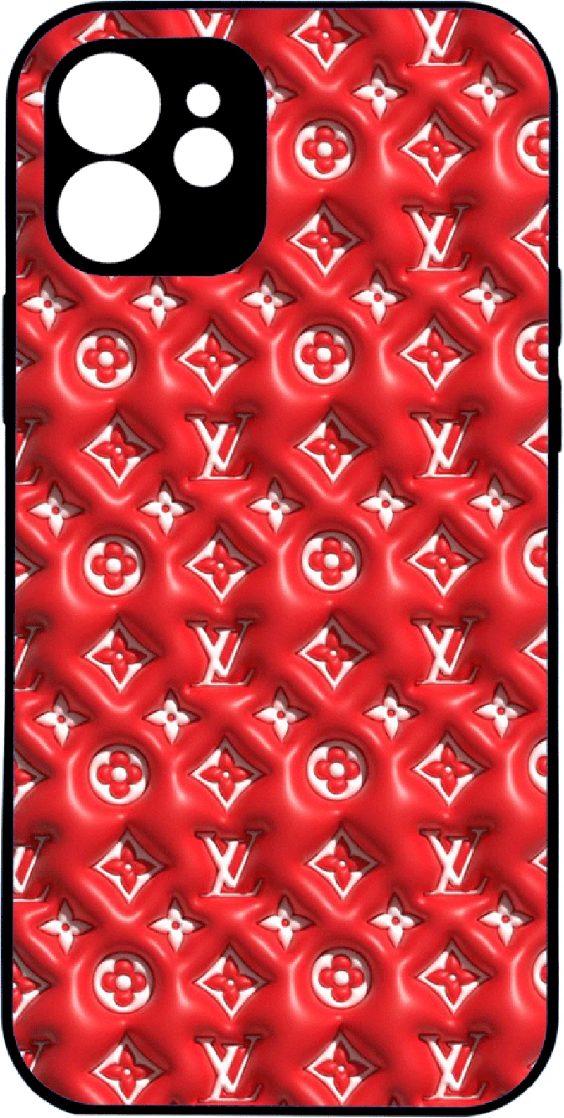 CUSTOM LV in Red - Redmi 12 4G