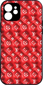 CUSTOM LV in Red - Redmi 12 4G