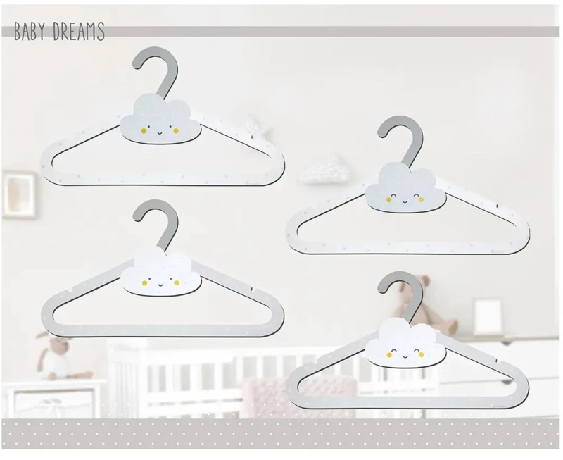 Baby Dreams Gray κρεμάστρες (4010E)