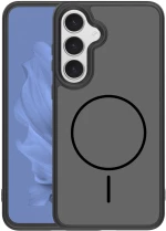 Frame Thin Mag case for Samsung Galaxy S25 FE black