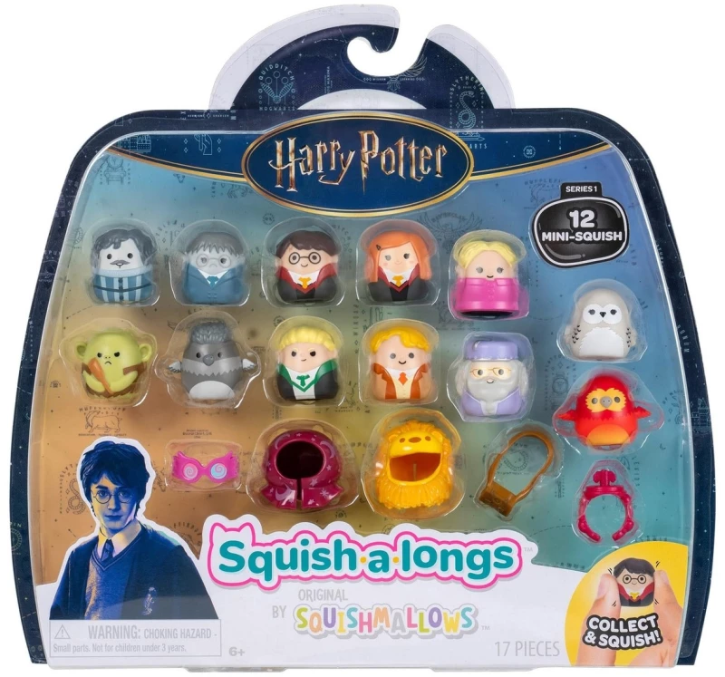 SQUISH A LONGS HARRY POTTER ΣΕΤ 12ΤΕΜ. ΦΙΓΟΥΡΩΝ- JWSLH107 SQAL0108
