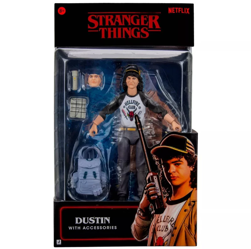 STRANGER THINGS ΑΡΘΡΩΤΗ ΦΙΓΟΥΡΑ COLLECTOR 15CM DUSTIN- JWST0007 STRT0050