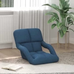 Ρυθμιζόμενη Πολυθρόνα Δαπέδου Μπλε 58 x 62 x 58 εκ Ύφασμα Μπλε 42028131