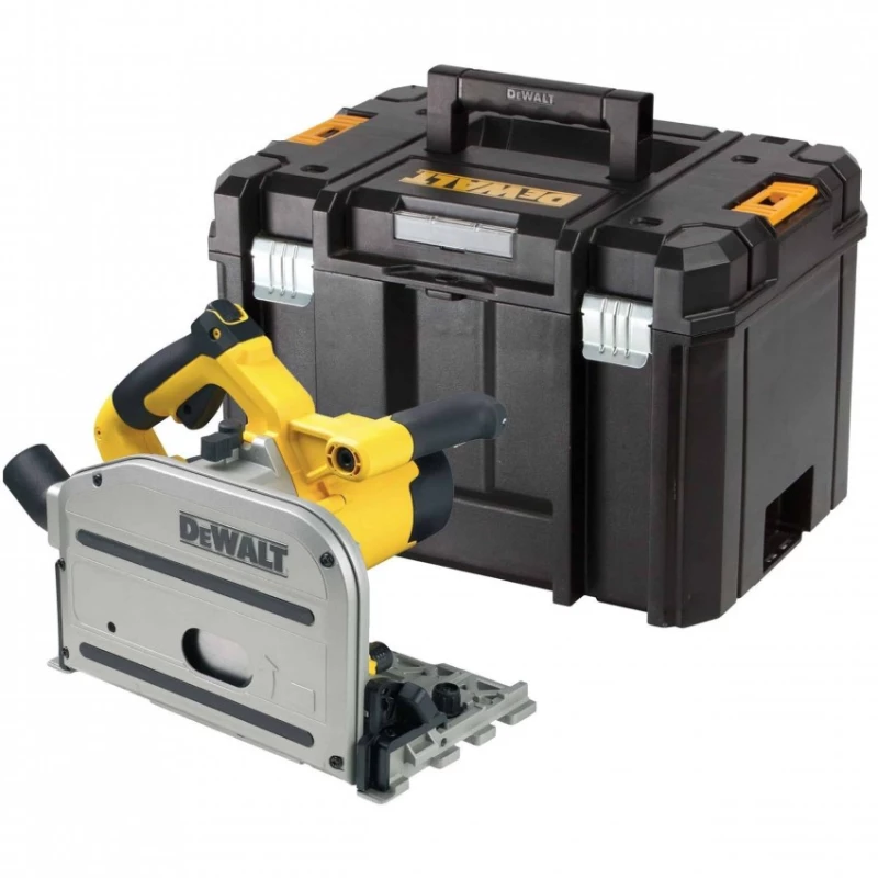 DEWALT - DWS520KT-QS Δισκοπρίονο Βυθιζόμενο 55mm Ø165mm 1300W - DEWALT