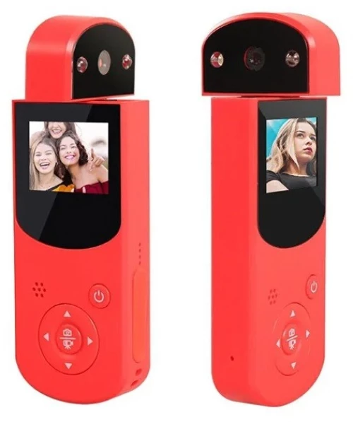 Andowl Q-SD2 32GB Action Camera Full HD 1080p με Οθόνη 1.5" Κόκκινη
