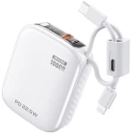 Wekome F97 Power Bank 10.000mAh 22.5W Fast Charge Λευκό