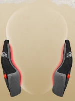 Motowolf H2 Κράνος Μηχανής Full Face Μέγεθος XL Ασημί/Μαύρο