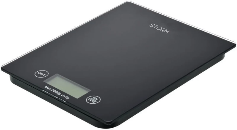Estia 01-34399 Ψηφιακή Ζυγαριά Κουζίνας 1gr/5kg Μαύρη