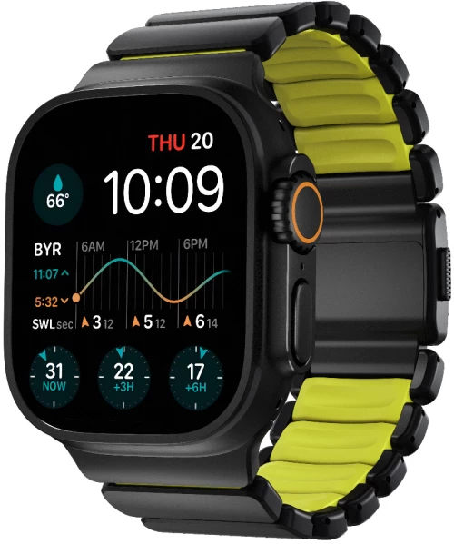 Nomad Stratos Band Black Titanium