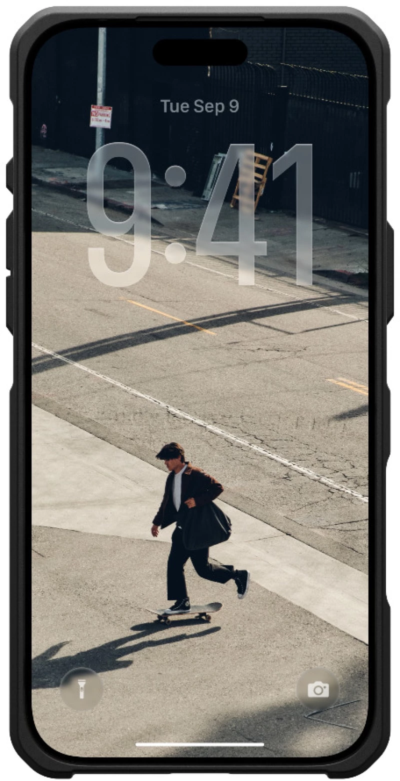 Urban Armor Gear 114517113940 mobile phone case 16 cm (6.3") Cover Black