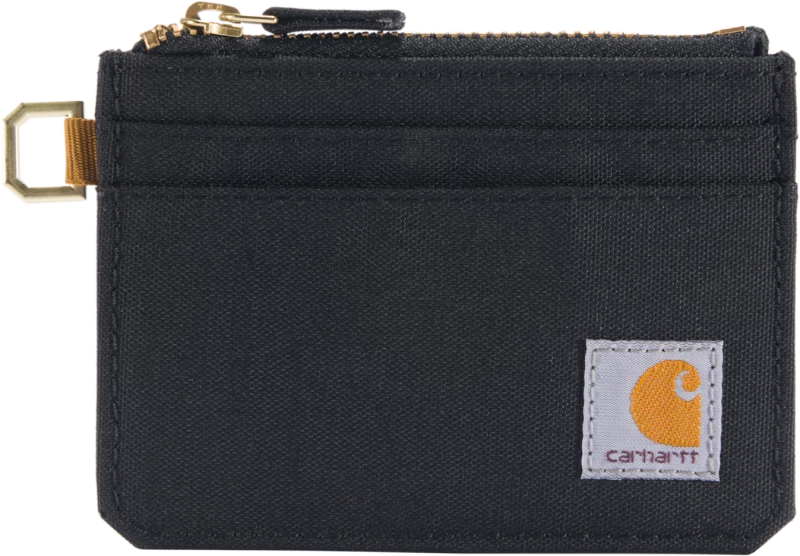 Πορτοφόλι Nylon Duck Zippered Card Keeper Black Carhartt B0000245
