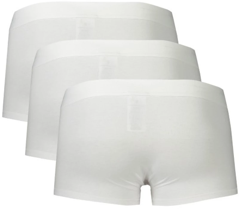 Bikkembergs Ανδρικά Boxer – Σετ 3 Τεμαχίων Λευκά BKK1UTR14TR