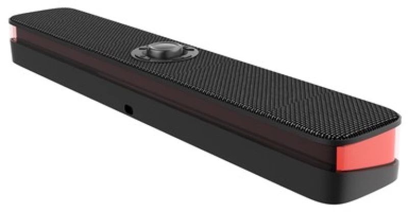 SADES soundbar Posevolt με RGB φωτισμό, 10W, Bluetooth & USB-C/USB, μαύρο