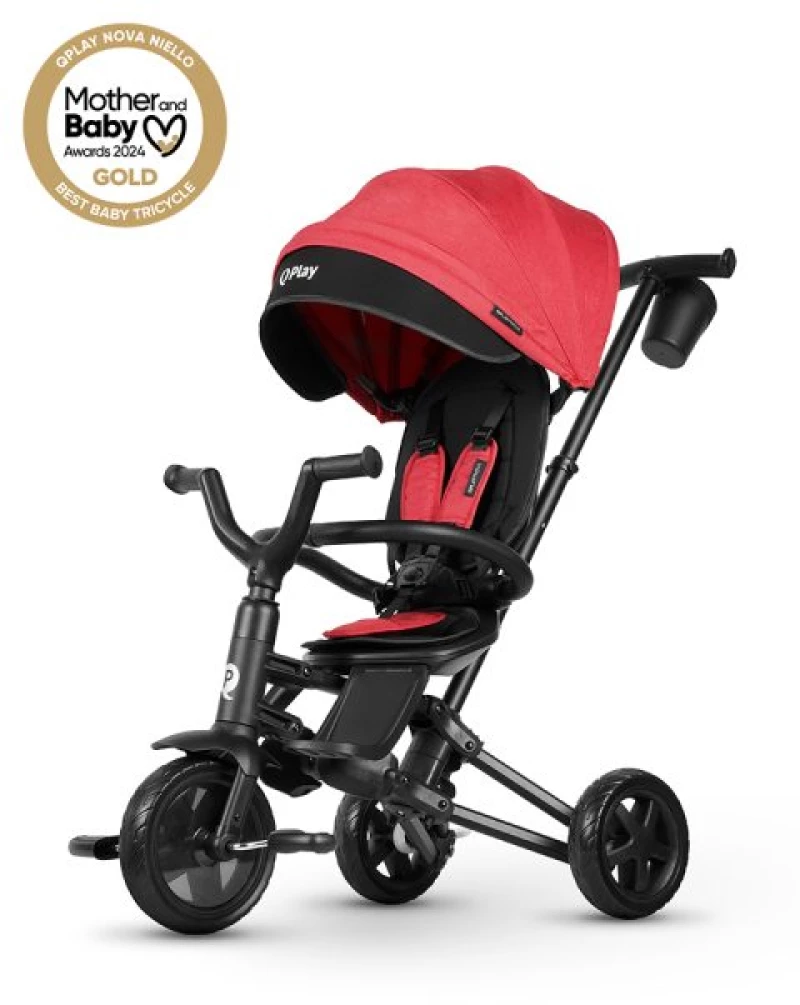 Qplay ΤΡΙΚΥΚΛΟ ΠΤΥΣΣΟΜΕΝΟ ΠΟΔΗΛΑΤΟ NOVA NIELLO RED 5061047480465