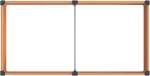 vidaXL Υπερυψωμένη Ζαρντινιέρα Καφέ 200 x 100 x 54 cm