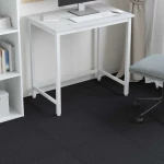 vidaXL Πλακάκι Χαλιού Σκούρο Γκρι 50 x 50 cm 4 pcs