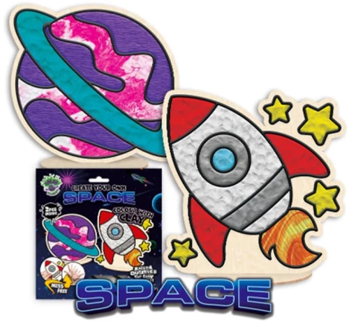 Splat Planet Mess-Free Σετ Χειροτεχνίας με Πηλό "Space"