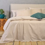 Παπλωματοθήκη Maverick Beige Melinen Μονό 165x245cm 100% Βαμβάκι