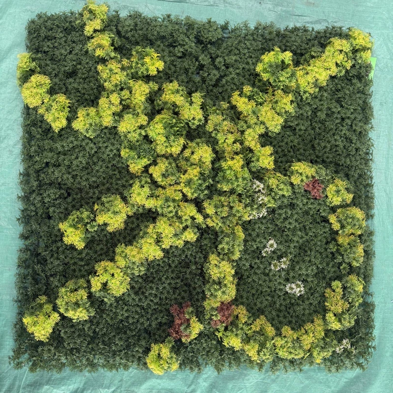 Supergreens Τεχνητή Φυλλωσιά Moss "Aurea Vigna" Πράσινη 100x100 εκ.