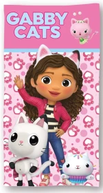 Πετσέτα Θαλάσσης Gabby's Dollhouse 113 70x140 Quick Dry Disney Dimcol