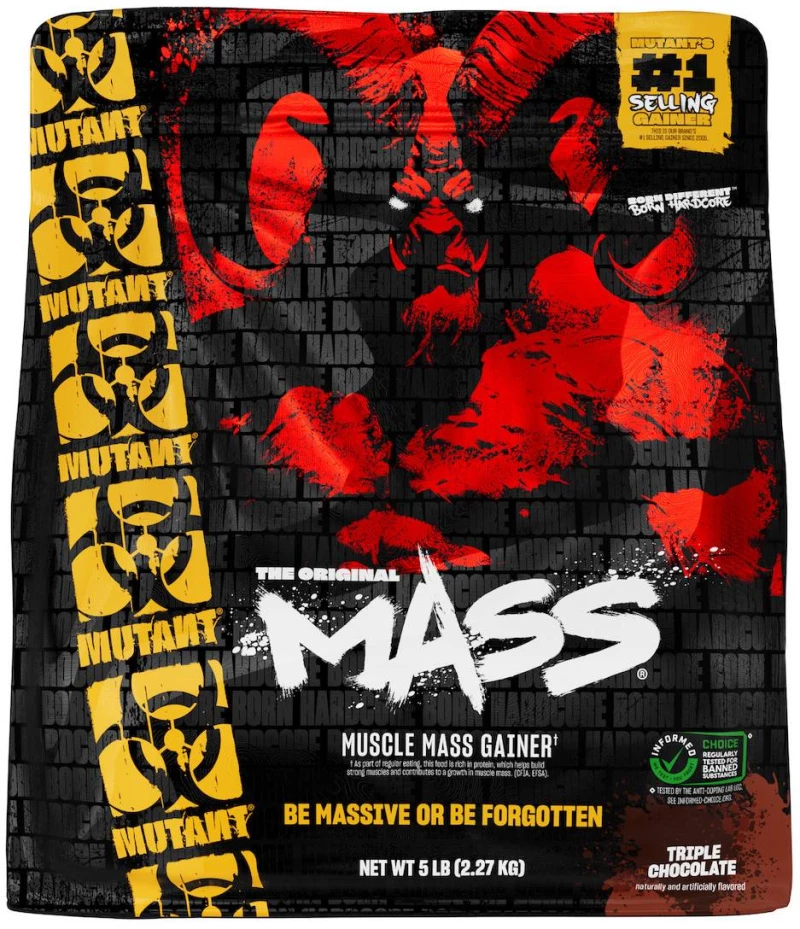 Mutant Mass Muscle Mass Gainer με Γεύση Triple Chocolate 2.27kg