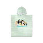Παιδικό Πόντσο Θαλάσσης & Πισίνας Swim Essentials Με Κουκούλα Bluey 65Χ65 100% Βαμβάκι