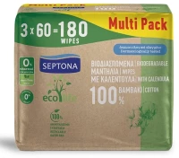 Septona Μωρομάντηλα Ecolife 3x60Tμχ