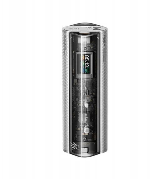 Powerbank 20 000mAh, 1x USB, 2x USB-C, 20W, QC4+, LCD screen, black