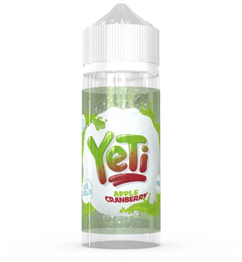 Yeti Iced Apple Cranberry Flavour Shot 25/120ml