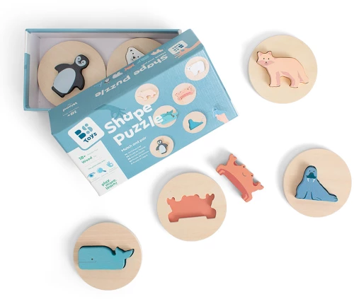 BS Toys – Puzzle Με Σφηνώματα