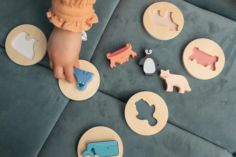 BS Toys – Puzzle Με Σφηνώματα