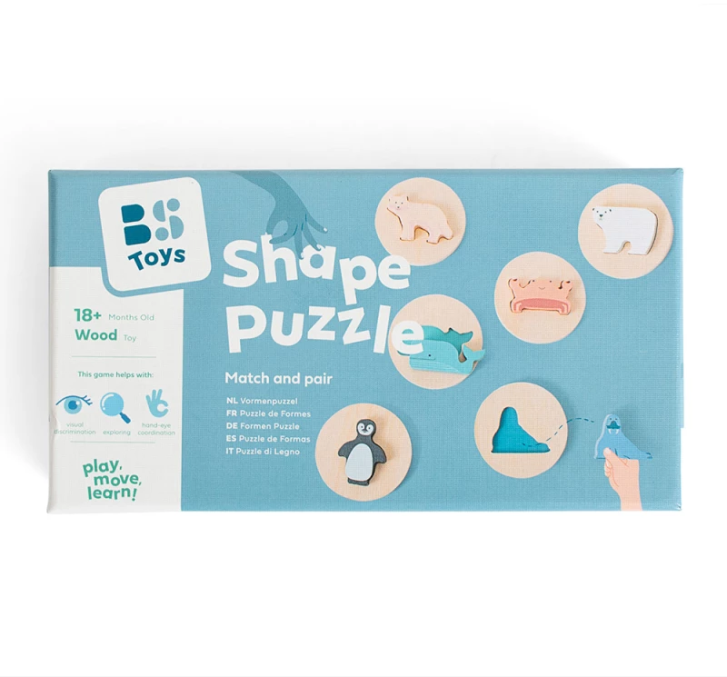 BS Toys – Puzzle Με Σφηνώματα