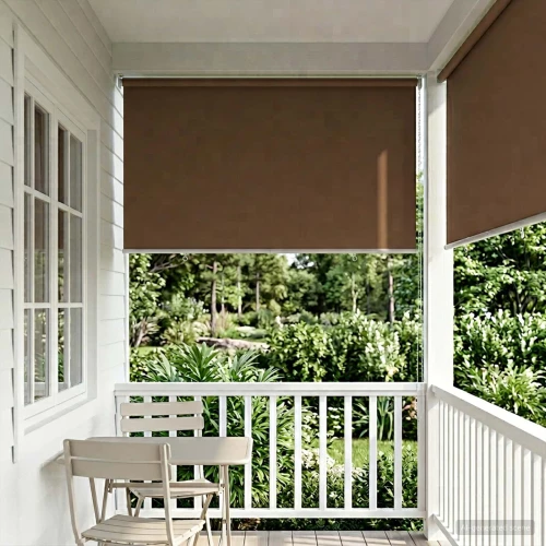 vidaXL Ρολό Κουρτίνα UV Προστασία Taupe 140 x 140 cm Πολυεστέρας