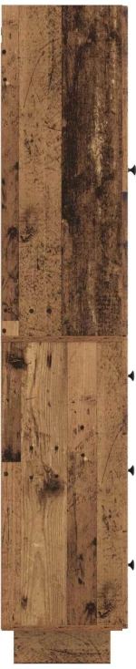 vidaXL Σέτ Ντουλαπιών 2 pcs Παλαιωμένο ξύλο 33 x 34,5 x 90 εκ