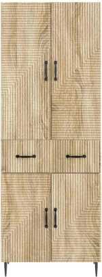 vidaXL Σέτ Ντουλαπιών 2 pcs Sonoma Δρυς 66 x 34,5 x 89,5 εκ