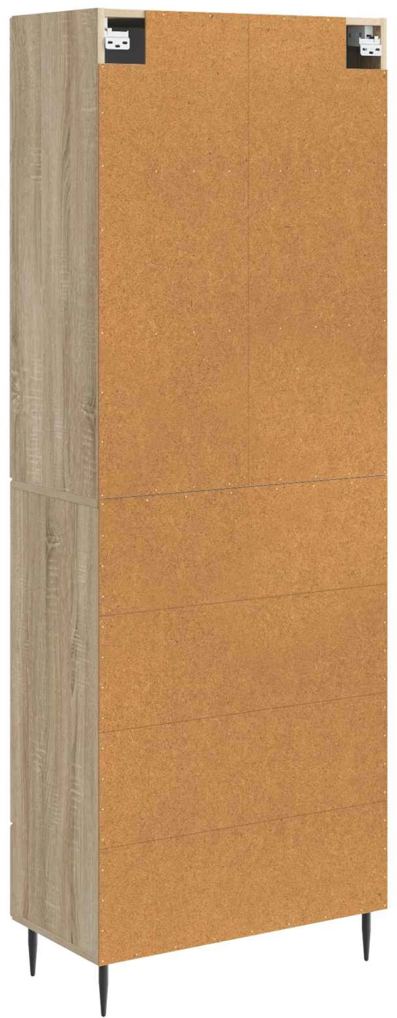 vidaXL Σέτ Ντουλαπιών 2 pcs Sonoma Δρυς 66 x 34,5 x 89,5 εκ