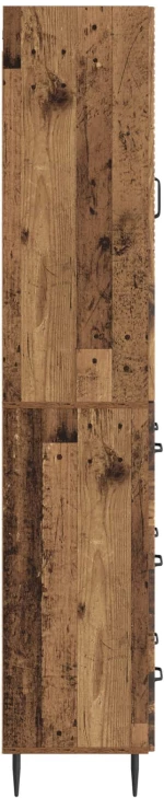 vidaXL Σέτ Ντουλαπιών 2 pcs Παλαιωμένο ξύλο 66 x 34,5 x 90 εκ