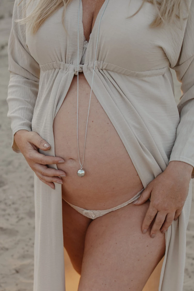 Proud Mama Bola Sofie Silver Grey Καρδιά
