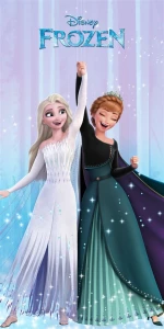 Πετσέτα Θαλάσσης Frozen 183 Lilac 70x140 Quick Dry Disney Dimcol