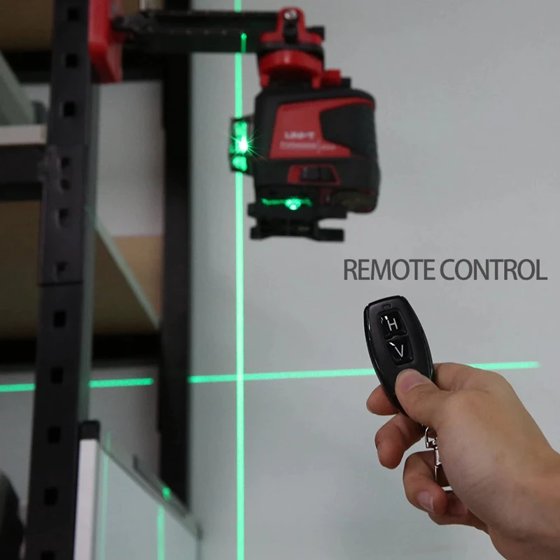 UNI-T γραμμικό αλφάδι laser LM575LD  με πράσινη δέσμη 12 ακτίνων 3D