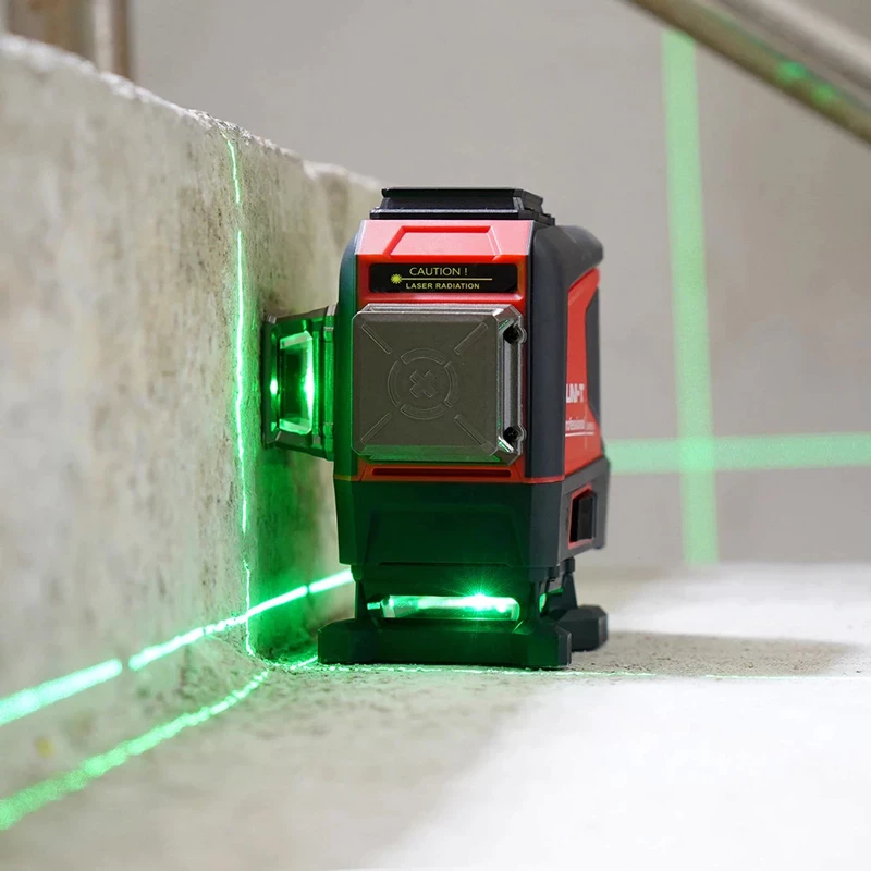 UNI-T γραμμικό αλφάδι laser LM575LD  με πράσινη δέσμη 12 ακτίνων 3D